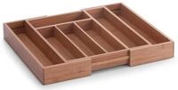 Zeller Present Besteckkasten, Bambus, ausziehbar
