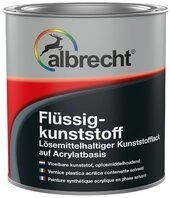 Lack Albrecht Acryl-Fl&uuml;ssigkunststoff Kunststoff Fl&uuml;ssig Bodenbeschichtung 750 ml