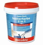 decotric&reg; Isoliergrundierung Aqua-Deck Isolierfarbe 2in1 750 ml Isolierfarbe