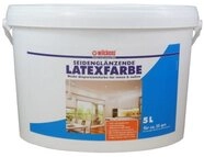 Wilckens Farben Latexfarbe 5 Liter wei&szlig;e Farbe Latex seidengl&auml;nzend