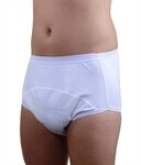 Hydas Inkontinenzslip aus Baumwolle f&uuml;r Damen und Herren, mit langem Zwickel und