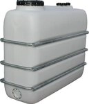 Graf Regentonne Raumspartank 2000 Liter natur aus lebensmittelechten PE