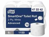 Tork SmartOne Toilettenpapier 2-lagig T8 (6 Rollen)