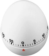 TFA Dostmann Eieruhr TFA Dostmann Timer Wei&szlig;, Schwarz analog