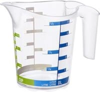 ROTHO Messbecher Rotho Messbecher Domino 0,5 L, Kunststoff