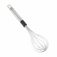 Leifheit Schneebesen Schneebesen 31cm Edelstahl, Edelstahl und Kunststoff,