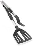 Leifheit Kochbesteck-Set Zangenwender 2in1, Pfannenwender und Zange,...