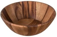ZASSENHAUS Sch&uuml;ssel Salat-/Obstsch&uuml;ssel Akazie rund 30cm, Holz braun