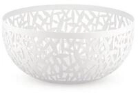 Alessi Obstschale Cactus 21 cm Wei&szlig;, epoxidharzlackierter Stahl