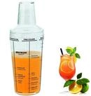 WESTMARK Cocktail Shaker mit 5 aufgedruckten Cocktail-Rezepten, F&uuml;llvolumen:...
