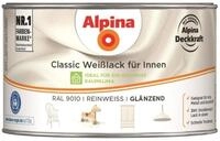 Alpina Wei&szlig;lack ALPINA Classic Wei&szlig;lack, f&uuml;r Innen, Reinwei&szlig;, gl&auml;nzend, 300ml