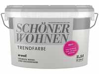 SCHÖNER WOHNEN FARBE Wand- und Deckenfarbe TRENDFARBE, 2,5 Liter, Wool,...