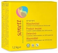 Sonett Waschmittel Pulver - Konzentrat 1,2Kg Vollwaschmittel