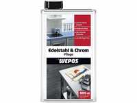 Wepos Edelstahl & Chrom Pflege 500 ml