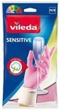 Vileda Latexhandschuhe Sensitiv innen baumwollbeschichtet, 1 Paar