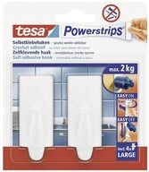tesa Klebehaken tesa POWERSTRIPS&reg; Klebehaken Large Trend Wei&szlig; Inhalt: 2 St.,