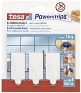 tesa Klebehaken tesa POWERSTRIPS&reg; Klebehaken Small Trend Wei&szlig; Inhalt: 3 St.,