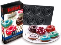 Tefal Donutplatten XA8011, Metall, passend f&uuml;r Tefal SW852D Snack Collection