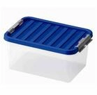 Heidrun Aufbewahrungsbox Systembox 8 l, 34 x 23 x 16 cm mit Deckel, farblich sortiert