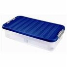 Heidrun Aufbewahrungsbox Unterbettbox mit Rollen, 40 l 80 x 40 x 18 cm, farbig