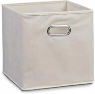 Zeller Aufbewahrungsbox Aufbewahrungsbox 30,0 l beige 32,0 x 32,0 x 32,0 cm