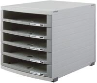 HAN Schubladenbox HAN CONTUR 1505-0-19 Schubladenbox Lichtgrau DIN A4, DIN B4, DIN C4