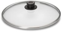 WOLL Topfdeckel Woll Glasdeckel rund 32 cm transparent bruchfest sp&uuml;lmaschinenfest,