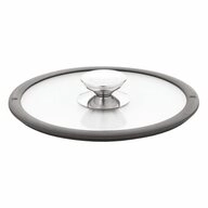 Berndes Topfdeckel Spezialglas Schwarz 28 cm