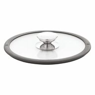 Berndes Topfdeckel Spezialglas Schwarz 20 cm