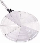 Leifheit Spritzschutzdeckel, Edelstahl/Kunststoff, f&uuml;r Pfannen bis &Oslash; 28 cm