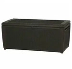 Keter Auflagenbox Kissenbox Rattanoptik Sumatra, mocca ca. 145x73x64 cm