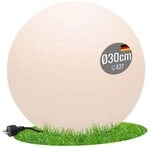 8 seasons design LED Kugelleuchte Shining Globe, Kugellampe f&uuml;r au&szlig;en (Garten,