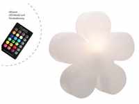 8 seasons design LED Dekolicht Shining Flower 40cm LED