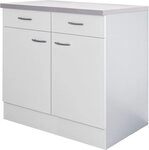 Flex-Well Unterschrank Wito (B x H x T) 80 x 85/86 x 60 cm, f&uuml;r viel Stauraum