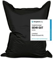 Lumaland Sitzsack XXL Bean Bag Riesen-Sitzkissen 380L 140x180cm Special Edition,