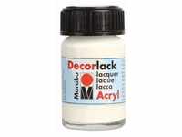 Marabu Decorlack Acryl weiß 15 ml (113039070)