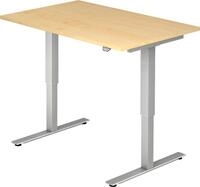 HAMMERBACHER Schreibtisch Sitz-Steh-Schreibtisch elektrisch 120x80cm...