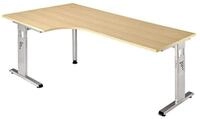 HAMMERBACHER Eckschreibtisch O-Line, Winkelschreibtisch 90&deg;, Breite 200 cm, H&ouml;he