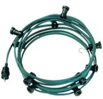 Bachmann Lichterkette Stromadapter, 1000.0 cm, 10 Fassungen, 740.005