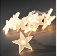 KONSTSMIDE LED-Lichterkette 1405-133 LED Deko Lichterkette 10er Sterne