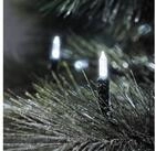KONSTSMIDE LED-Lichterkette, 80-flammig, LED Minilichterkette, 80 kalt wei&szlig;e Dioden