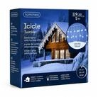 Lumineo LED-Lichterkette, LED Eiszapfen Lichterkette 5m - 34 Lichtstr&auml;nge 119...