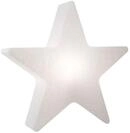 8 seasons design LED Stern Shining Star "Merry Christmas", LED WW, LED wechselbar,