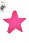 8 seasons design LED Stern Shining Star Dekoleuchte wei&szlig; Durchmesser 100 cm (RGB)