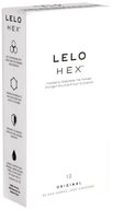 Lelo Kondome Lelo HEX Original Packung mit, 12 St., besonders d&uuml;nne Kondome mit