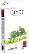 Glyde XXL-Kondome Ultra Supermax - Kingsize Kondome mit 60mm Breite Packung mit, 10