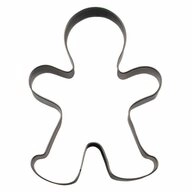 ST&Auml;DTER Ausstechform Lebkuchenmann 13.5 cm, Edelstahl
