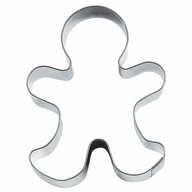 ST&Auml;DTER Ausstechform Lebkuchenmann 7.5 cm, Edelstahl