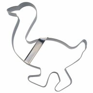 ST&Auml;DTER Ausstechform Gans Edelstahl 24 cm, Edelstahl