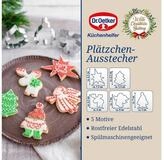 Dr. Oetker K&uuml;chenhelfer Ausstechform Ausstecher Weihnachten